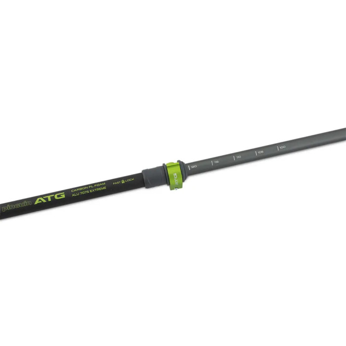 Трекинговые телескопические палки Pinguin Carbon FL Foam 2021, Carbon/Green (PNG 809145)  