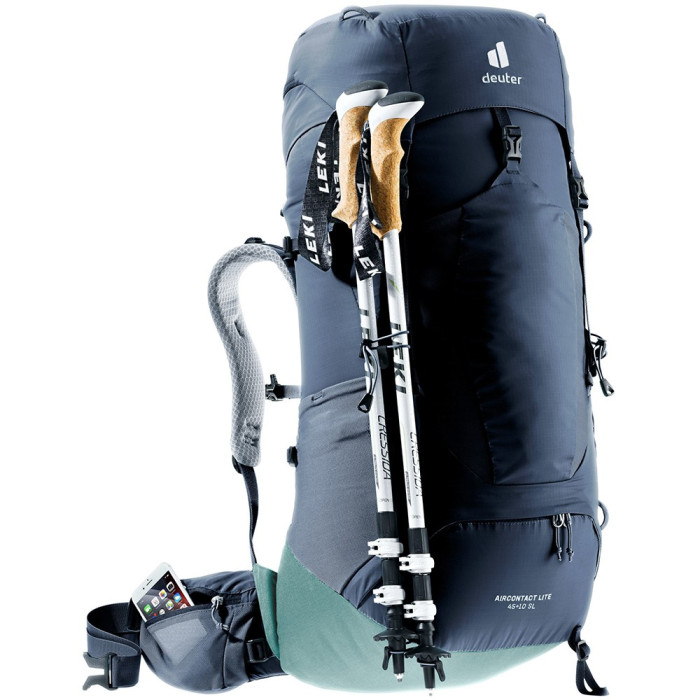 Рюкзак DEUTER Aircontact Lite 45+10 SL цвет 3248 ink-jade  