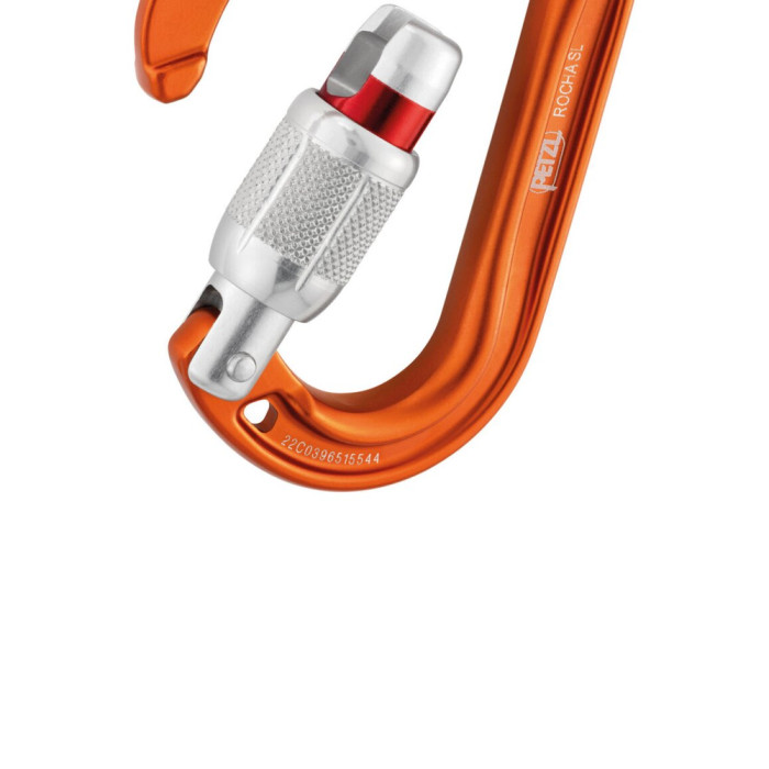 Карабин Petzl ROCHA SCREW-LOCK ORANGE  