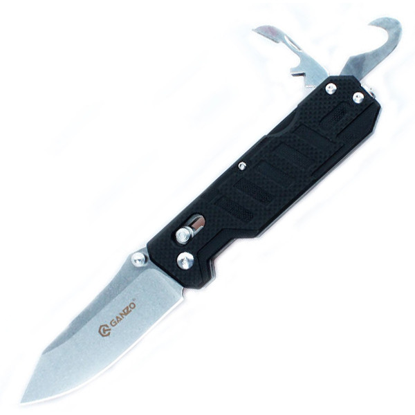 Нож Ganzo G735, черный  