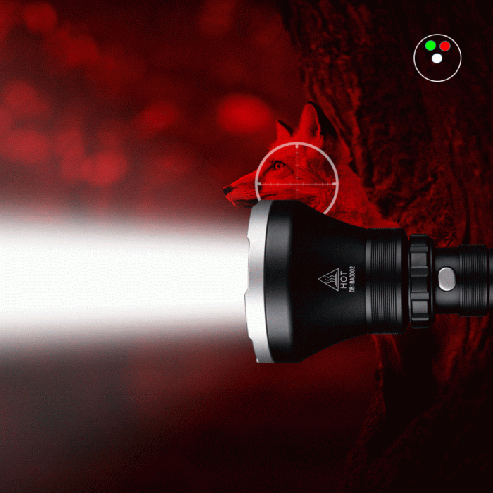 Фонарь ручной Cyansky H5 XHP3 5 HID4  