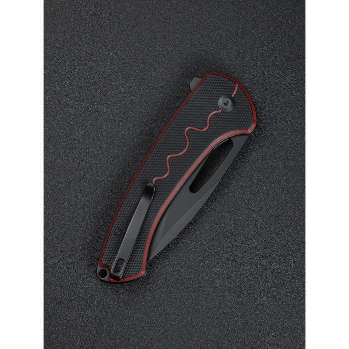 Нож складной Sencut Squiggy Burgundy/Black S24082A-3  