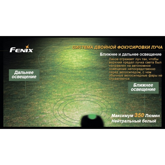 Велофара Fenix BT10 Cree XP-G (R5)  