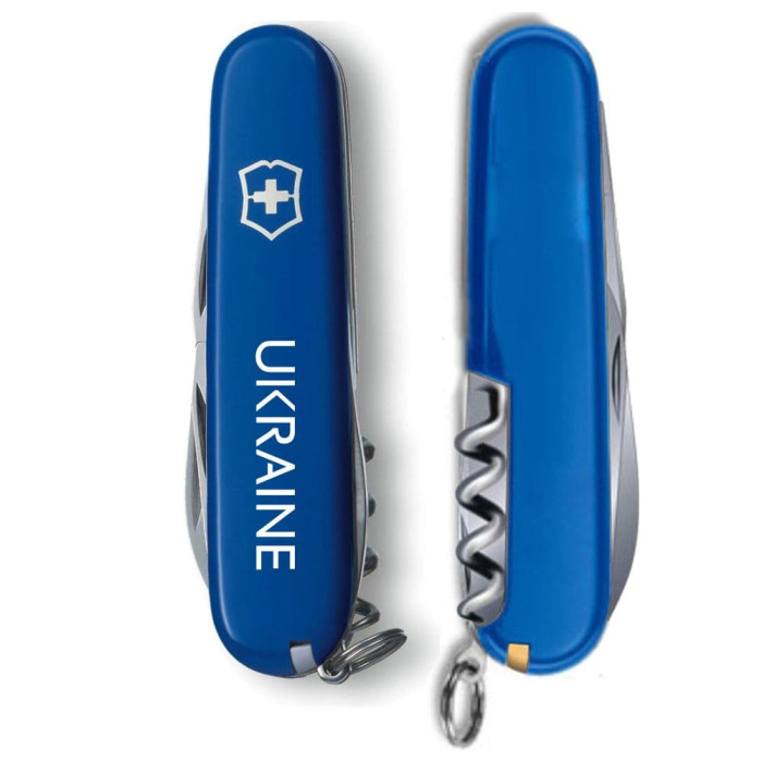 Складной нож Victorinox SPARTAN UKRAINE Ukraine бел. 1.3603.2_T0140u  
