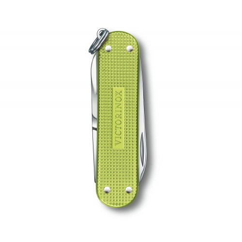 Классический нож-брелок Swiss Army Knife, Classic SD Alox Colors, 58 mm, Lime Twist, Gift Box  