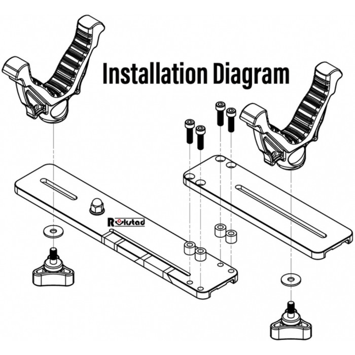 Крепление винтовки к триподу Vector Optics TPM  