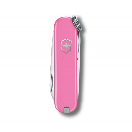 Нож-брелок Victorinox Classic SD Colors, Cherry Blossom, Gift Box (0.6223.51G) 7 функций, 58 мм, розовый  