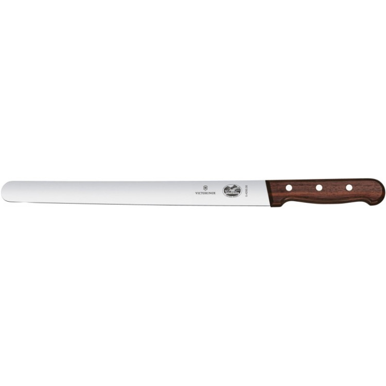 Кухонный нож Wood Slicing  36см для нарезки с дерев. ручкой 