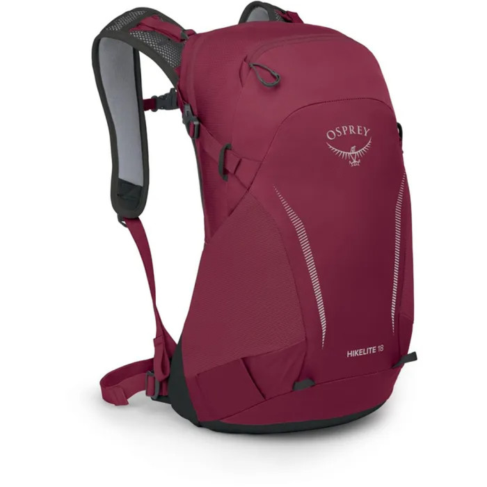 Рюкзак Osprey Hikelite 18 chameleon/black - O/S - бордовый  