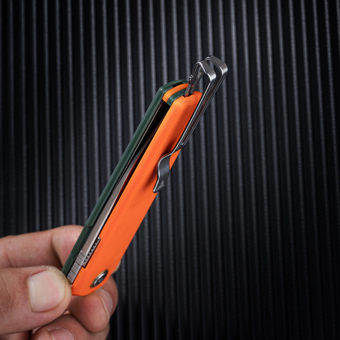 Нож складной SRM 408L-GX, зеленый  