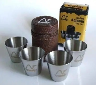 Набор 4 стопки Tramp 25мл UTRC-022  