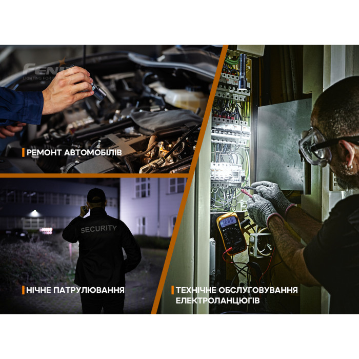 Фонарь ручной Fenix C6V3.0 оранжевый | Лимитированная серия  