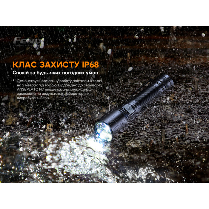 Фонарь ручной Fenix C6V3.0 оранжевый | Лимитированная серия  