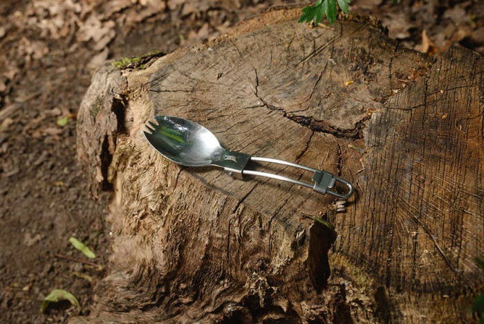 Складная ложка-вилка BRS-38  