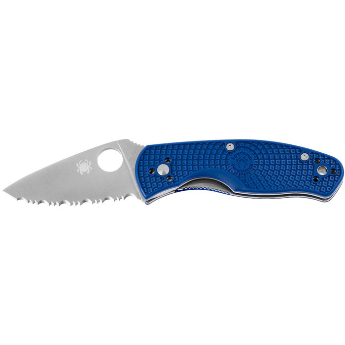 Нож Spyderco Persistence Lightweight CPM S35VN, серрейтор (C136SBL)  