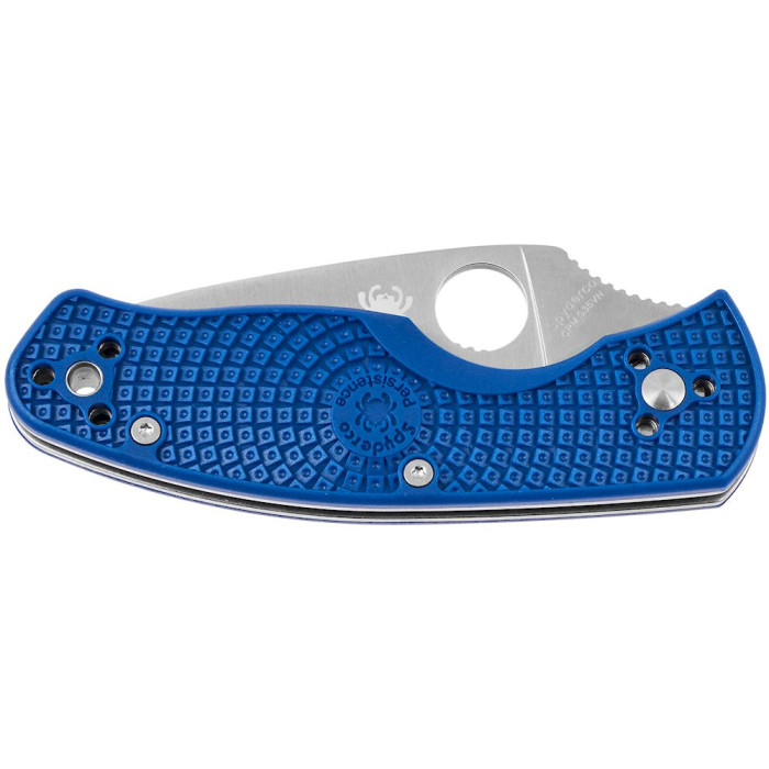 Нож Spyderco Persistence Lightweight CPM S35VN, серрейтор (C136SBL)  