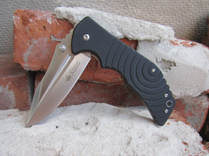 Нож Kizlyar Supreme Bloke-Z сатин, сталь D2  