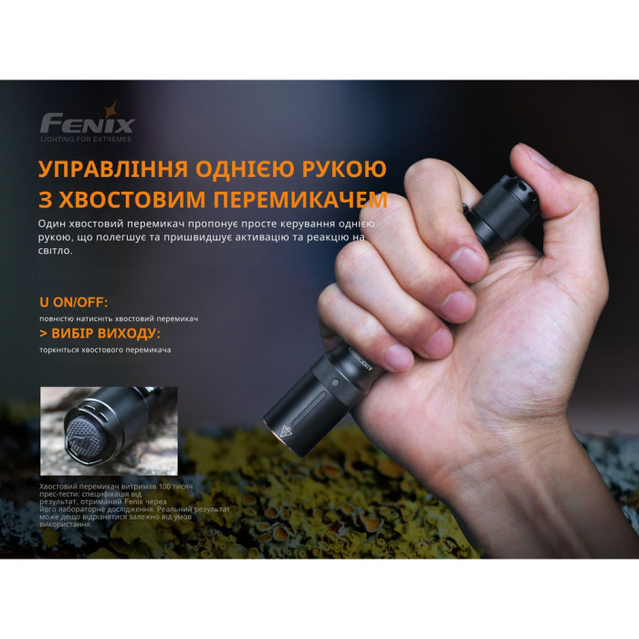 Карманный фонарь Fenix E20 V2.0 Luminus SST20, 265 лм.  