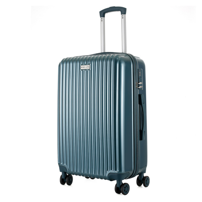 Чемодан Semi Line 24" (M) Blue (T5955-2)