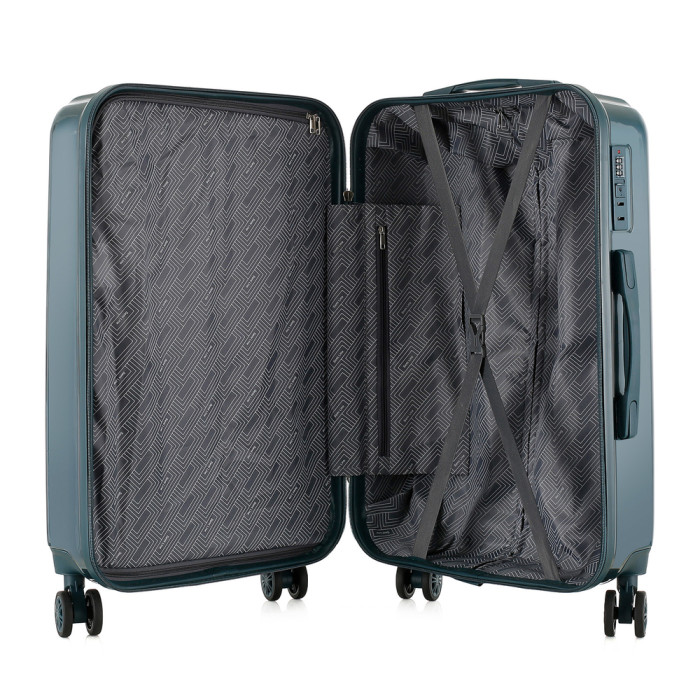 Чемодан Semi Line 24" (M) Blue (T5955-2)