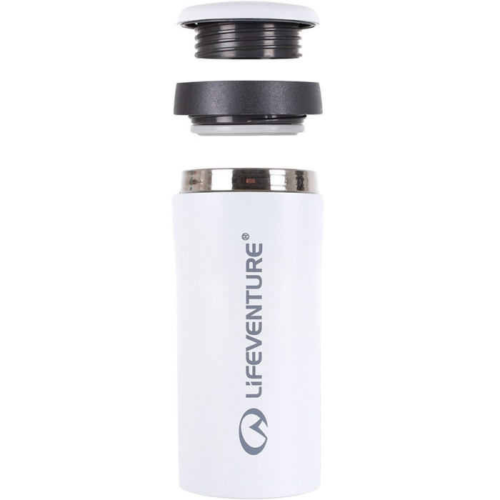 Кружка Lifeventure Thermal Mug matt, White matt  