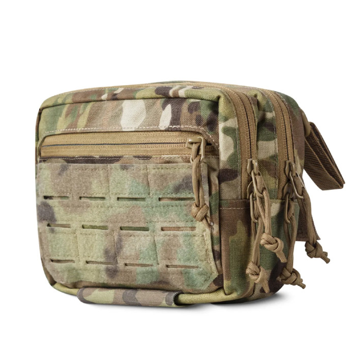 Сумка-напашник Ukrarmor PRO. Размер L(16х28 см). Материал Cordura 500D Мультикам  