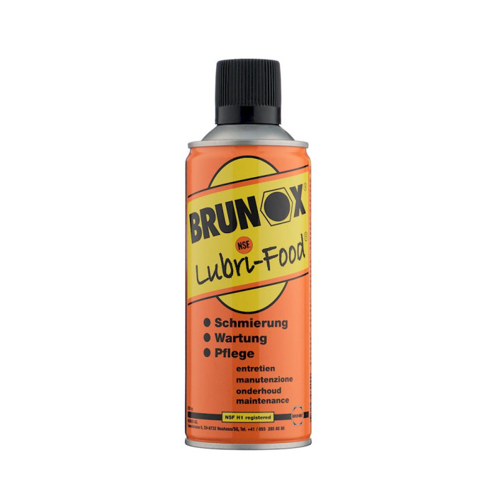 Универсальная смазка Brunox Lubri Food, спрей, для ухода за ножами, 400ml 