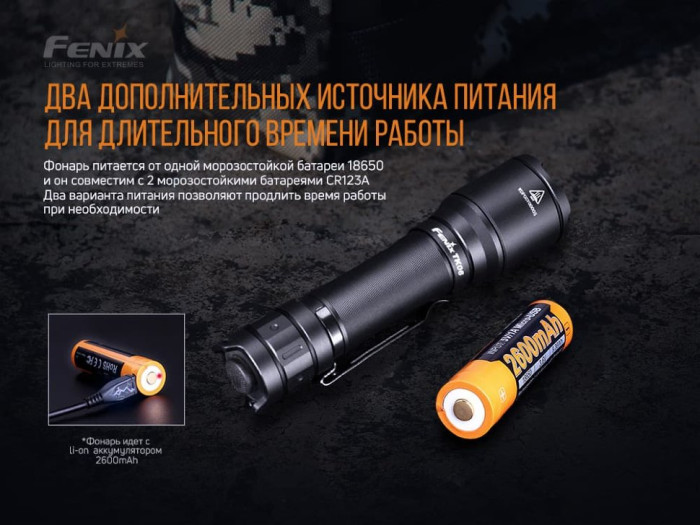 Фонарь ручной Fenix ​​TK06 (Поврежденная упаковка/замена светодиода)  