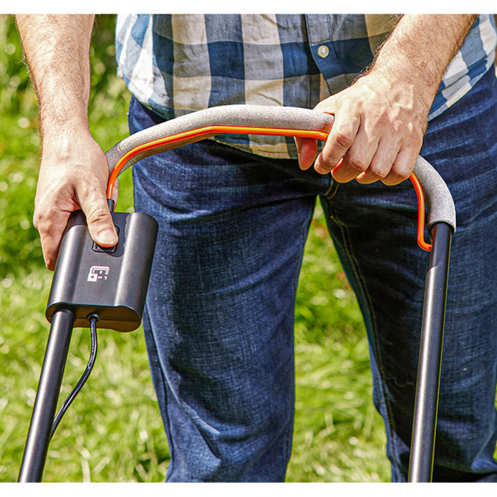 Аккумуляторная газонокосилка Litheli, питание от павербанка (УМБ Litheli Power Bank 20000mAh, 45W, 4А SE в комплекте)  