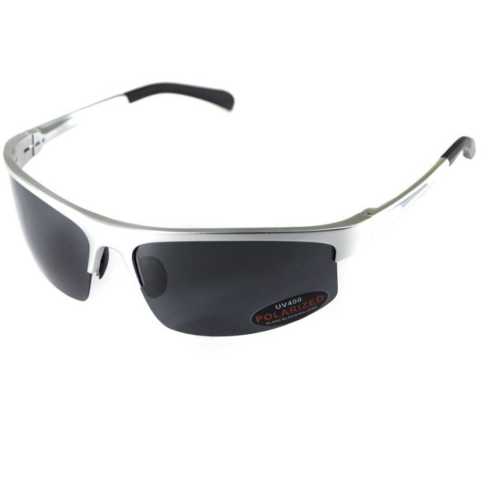 Очки BluWater Alumination-5 Silver Polarized (gray) черные  