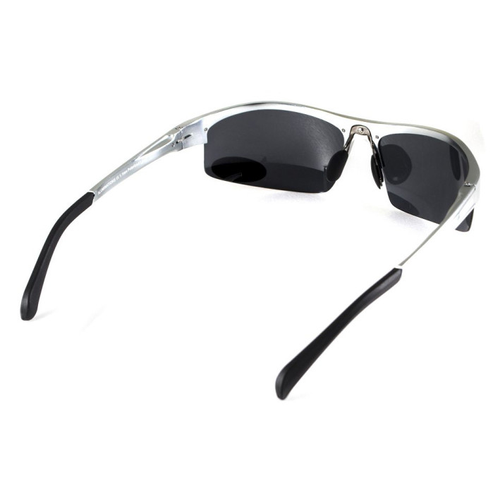 Очки BluWater Alumination-5 Silver Polarized (gray) черные  