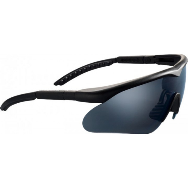 Очки тактические Swiss Eye Raptor. Цвет - черный + нейлоновый чехол  