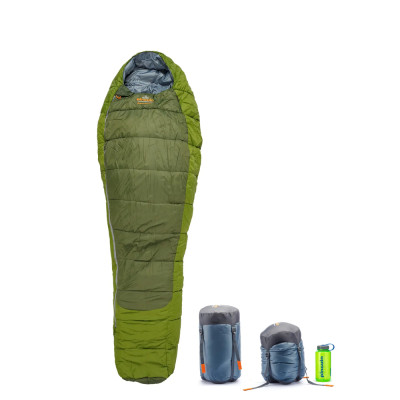 Спальный мешок Pinguin Comfort PFM (-1/-7°C), 185 см - Right Zip, Khaki (PNG 234244)