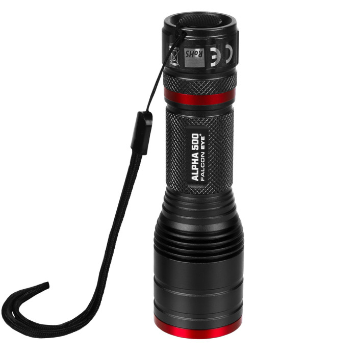 Фонарь тактический Falcon Eye Alpha 500 (500 Lm) Focus (FHH0121)  