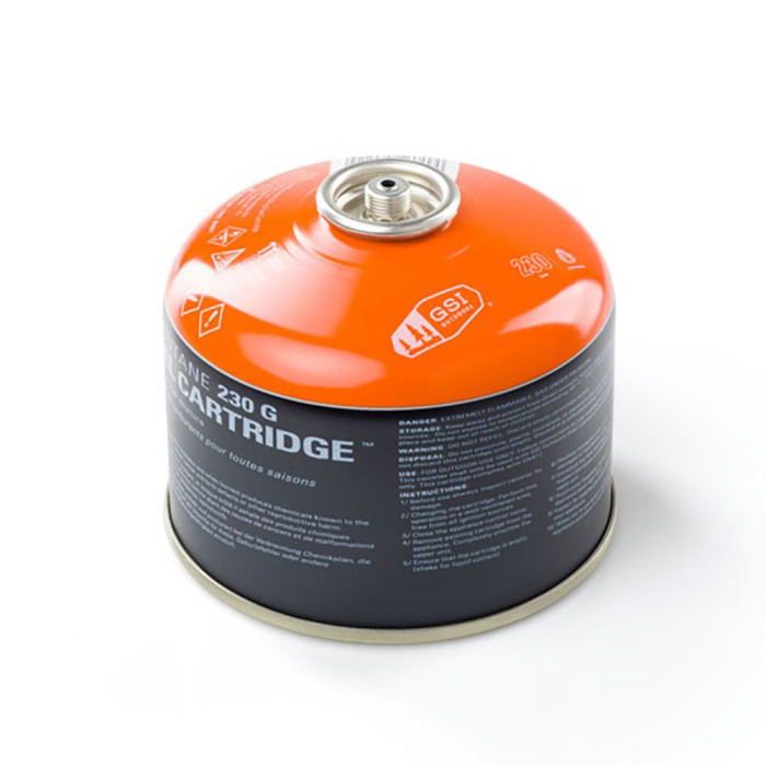 Газовый баллон GSI Outdoors Isobutane 230 Fuel Cartridge  