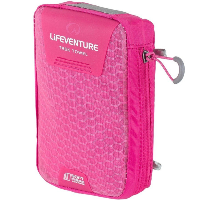Полотенце Lifeventure Soft Fibre Advance pink, Giant  