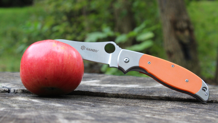 Нож складной Ganzo G7371-OR оранжевый  