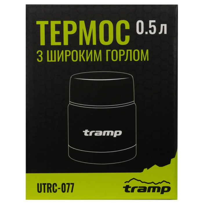 Термос Tramp с широким горлом 0,5л UTRC-077  