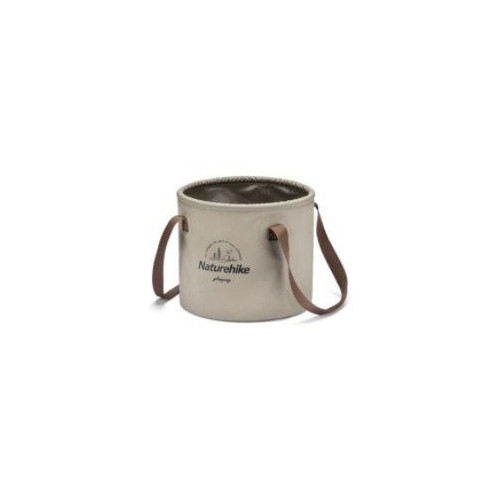 Ведро складное Naturehike Round bucket PVC 10 л NH20SJ040 coffee 