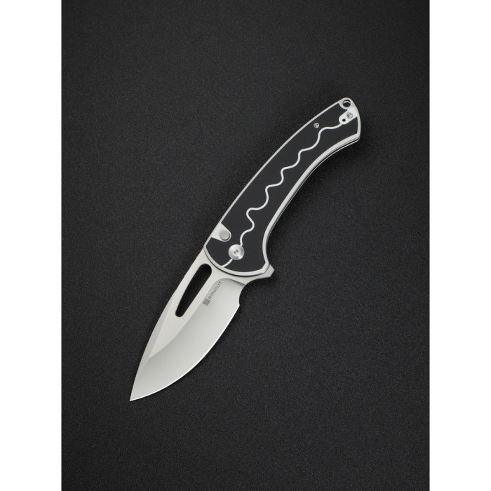 Нож складной Sencut Squiggy White/Black S24082A-1  