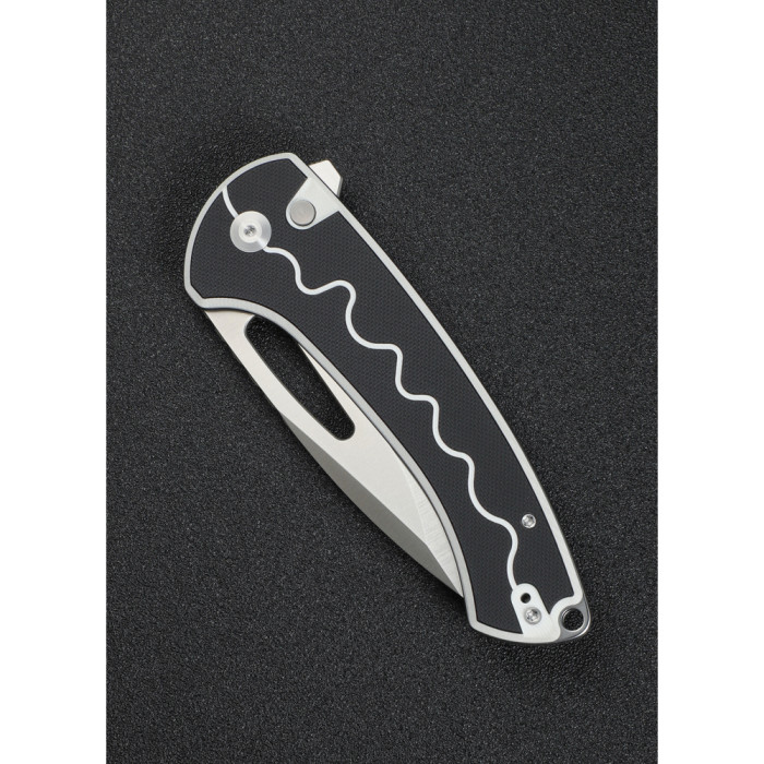 Нож складной Sencut Squiggy White/Black S24082A-1  