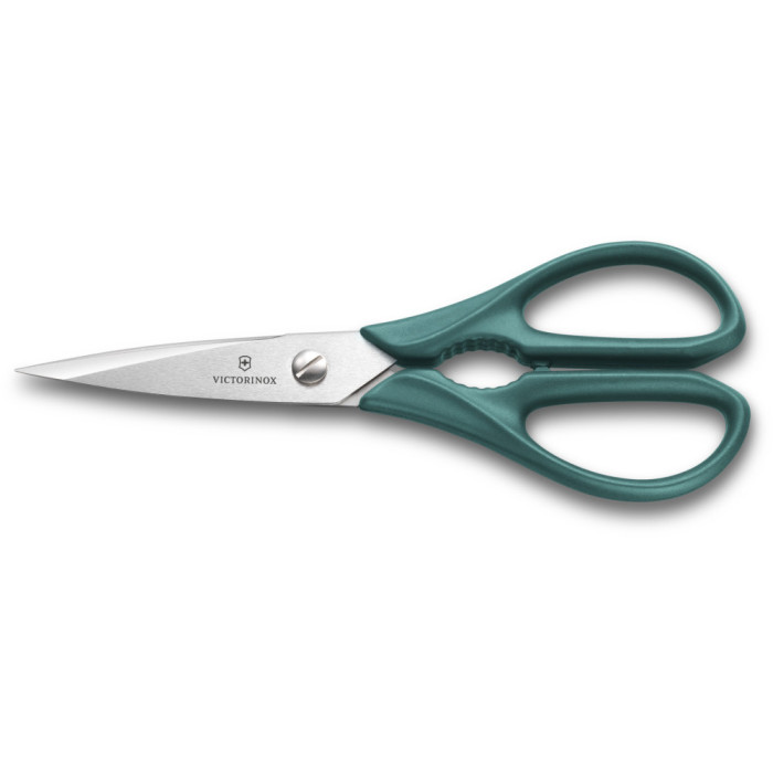 Ножницы кухонные 20 см. Victorinox зеленые.  