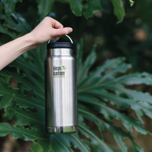 Термобутылка Klean Kanteen TKWide Loop Cap Brushed Stainless 946 ml  