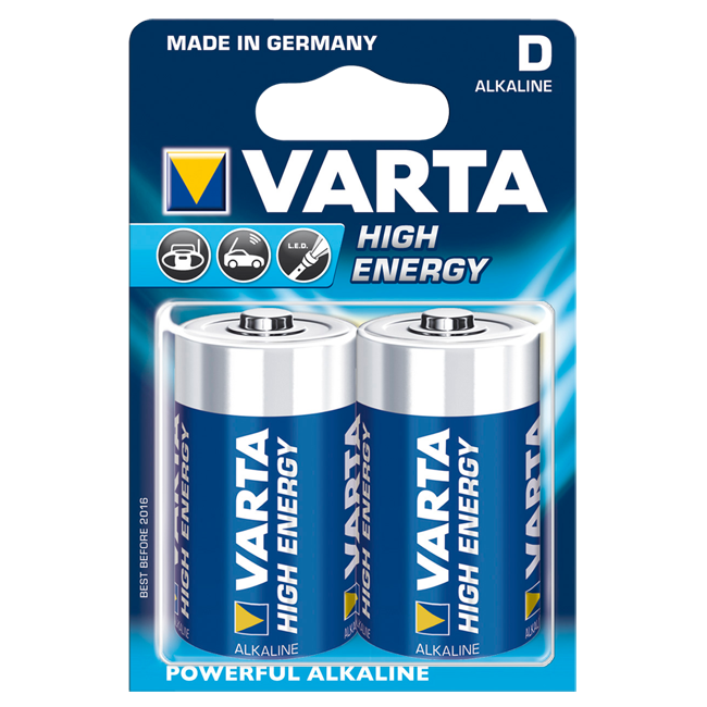 Батарея питания Varta D (R20)  