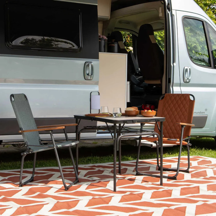 Стол Bo-Camp Northgate 90x60 cm Black/Grey (1404184)  