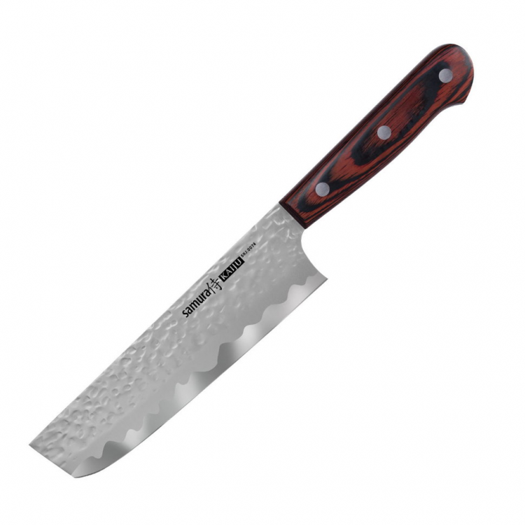 Нож кухонный Samura Kaiju овощной Накири, 167 мм, SKJ-0074 
