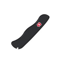 Накладка ручки ножа перед. black with Logo red/white (111мм), VxC8903.9