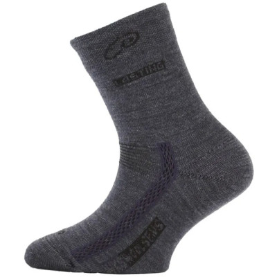 Термоноски детские трекинг Lasting TJS 504 - XS - серый