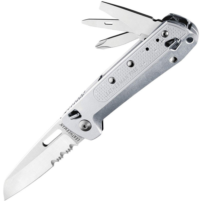 Нож-мультитул Leatherman Free K2x Silver  