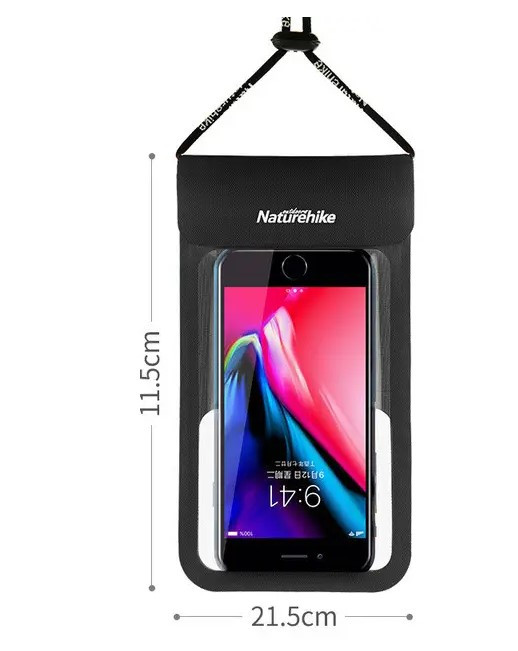 Гермочехол Naturehike для смартфона CB02 IPX8 6 inch NH18S002-D blue  